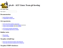 Tablet Screenshot of git.altlinux.org